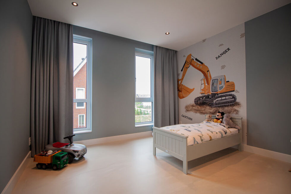 Gietvloer in kinderkamer