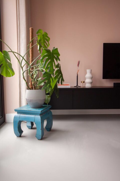 Gietvloer in de zomer